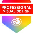 Badge rasmi Adobe Certified Professional Visual Design