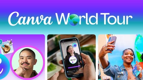 Visual rasmi Canva World Tour 2026 yang memperkenalkan pembelajaran Canva AI Essentials.