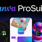 Visual rasmi Canva ProSuite yang menghubungkan Affinity dan aplikasi kreatif dalam aliran kerja reka bentuk.