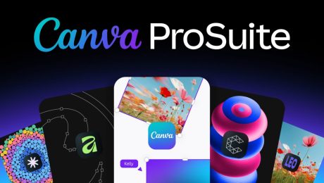 Visual rasmi Canva ProSuite yang menghubungkan Affinity dan aplikasi kreatif dalam aliran kerja reka bentuk.